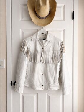 Vintage Western Fringe Jacket
